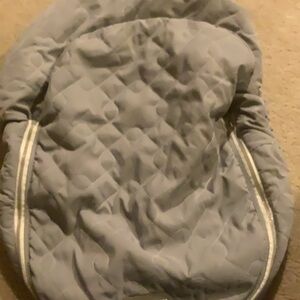 JJ Cole Quilted Gray Puffer